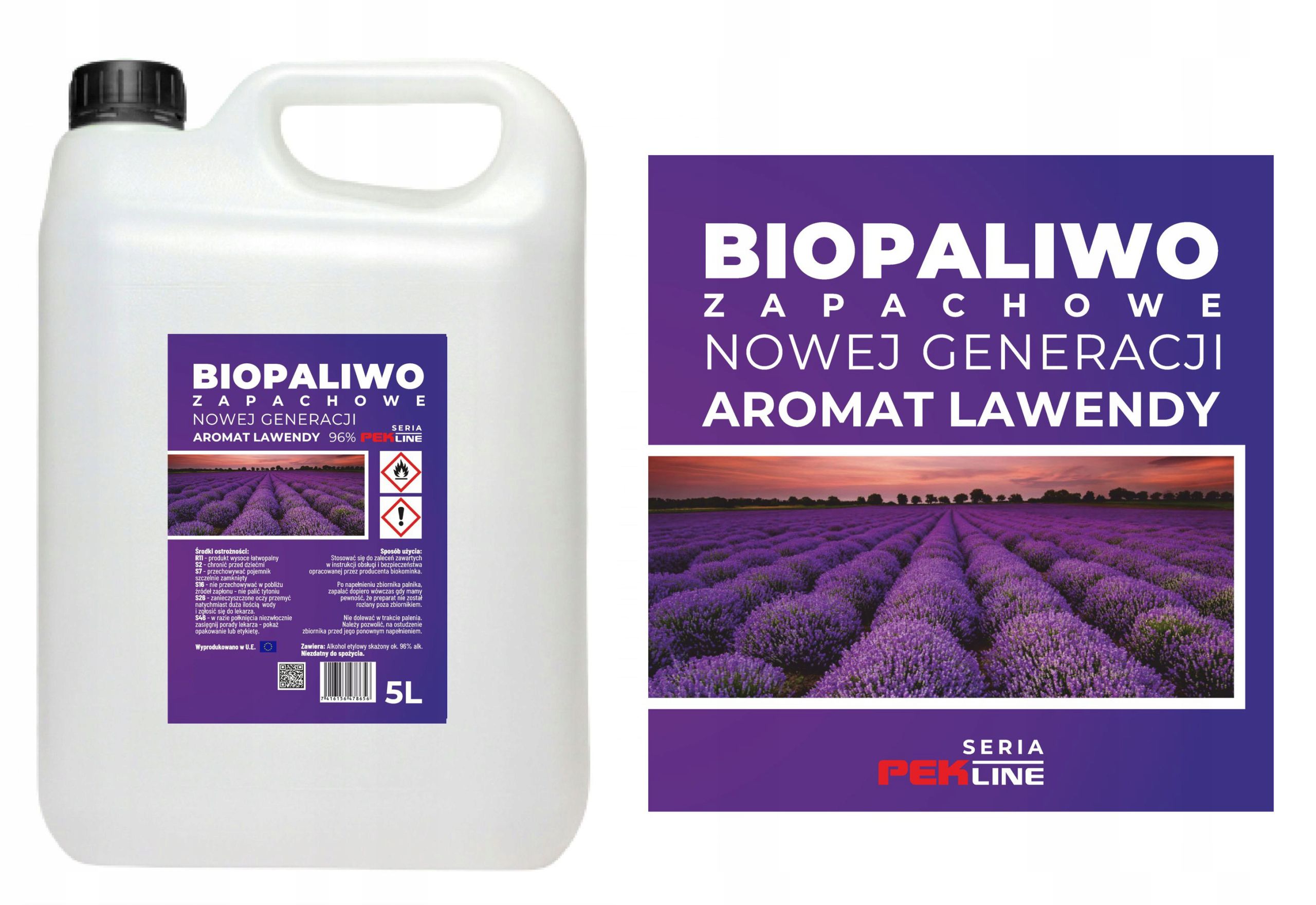 

Biopaliwo Zapachowe Biokominek Aromat Lawendy