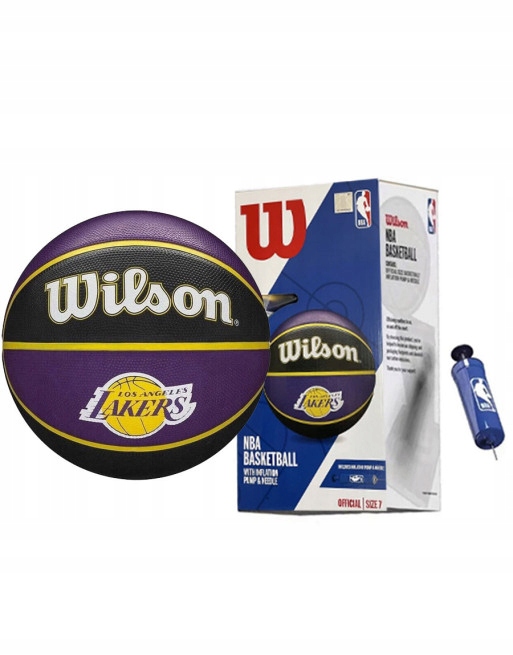 Piłka do koszykówki Wilson Los Angeles Lakers Nba pompka