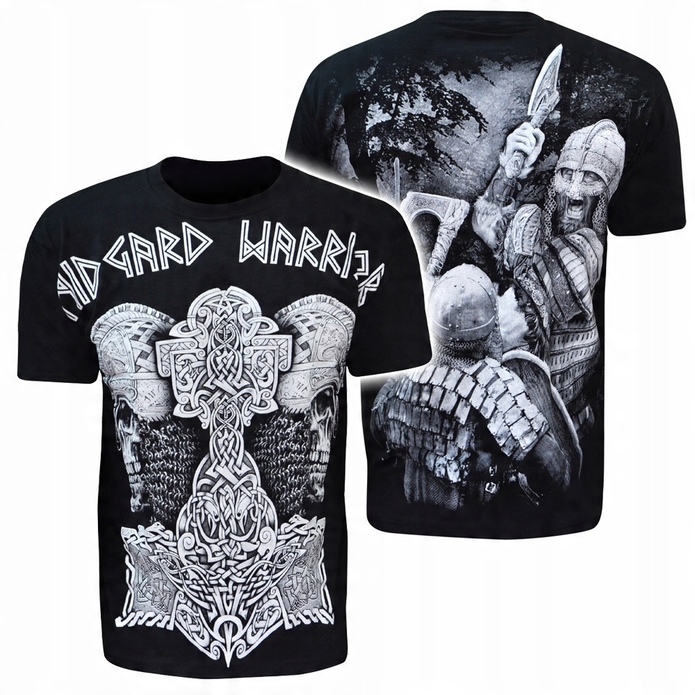 

Koszulka męska T-shirt Viking Midgard Nordic Hd L
