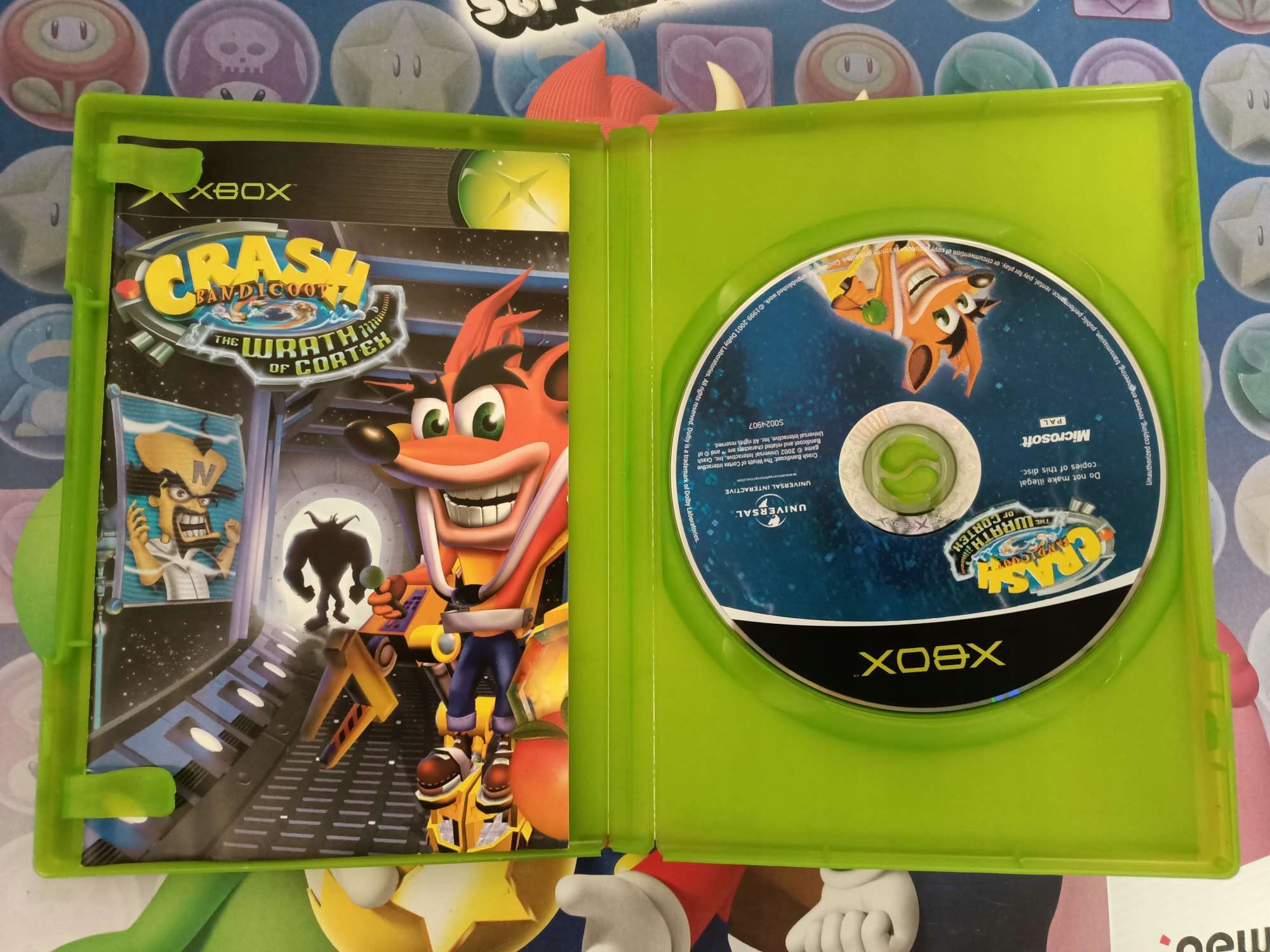 XBOX Crash Bandicoot: The Wrath of Cortex / ZRĘCZNOŚCIOWA EAN (GTIN) 3348542176119