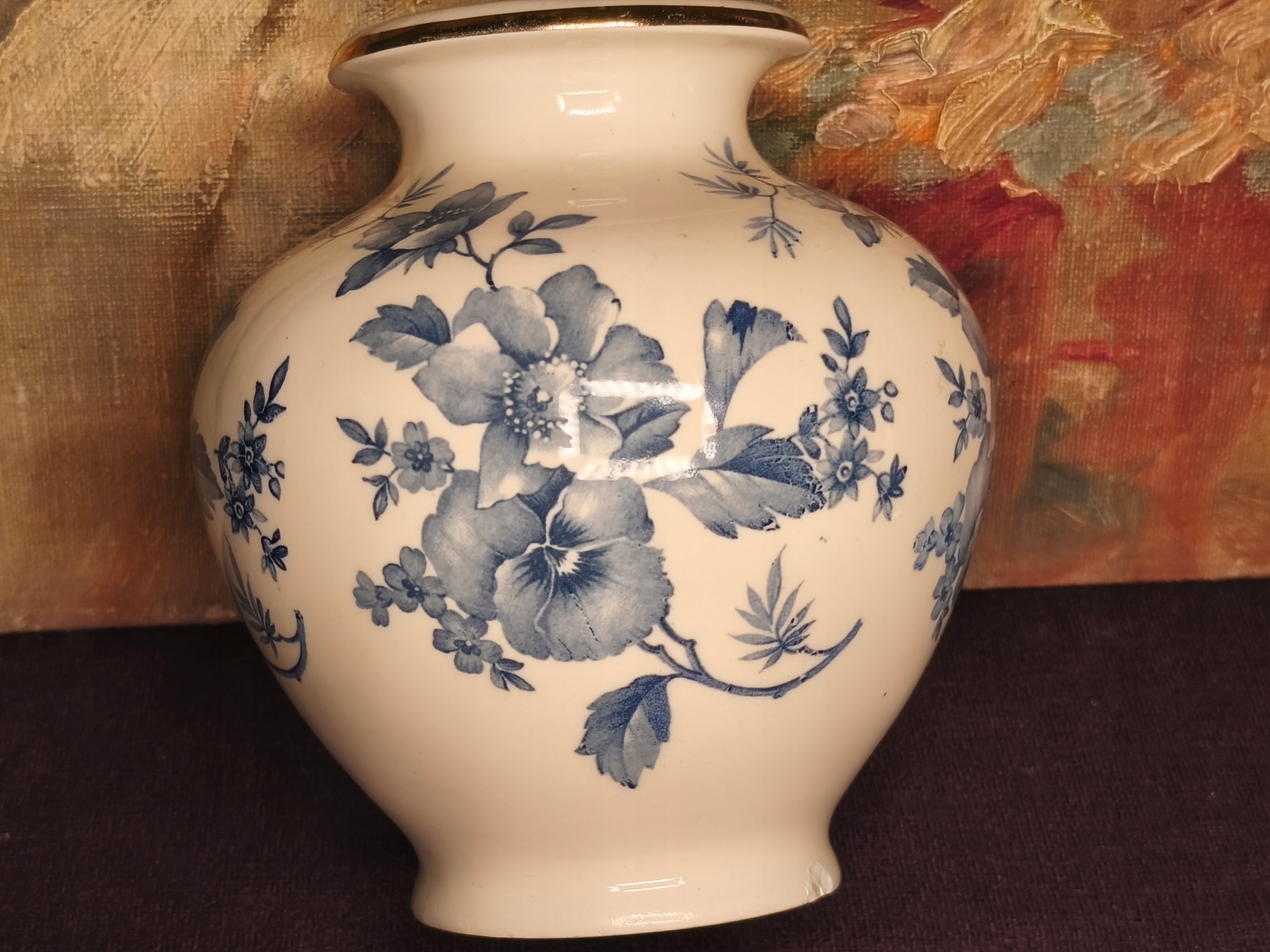 Villeroy Boch,porcelanowy stary wazon.