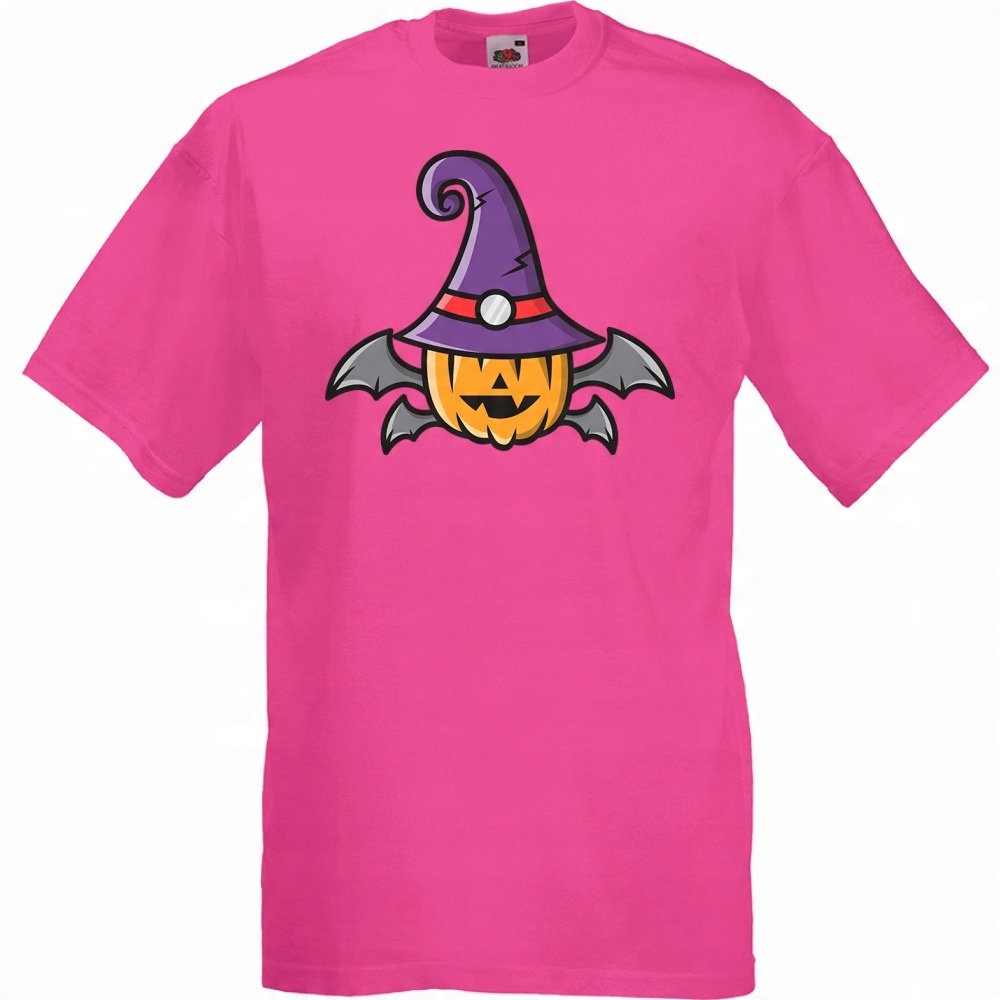 

Koszulka halloween czarownica dynia XL fuksja