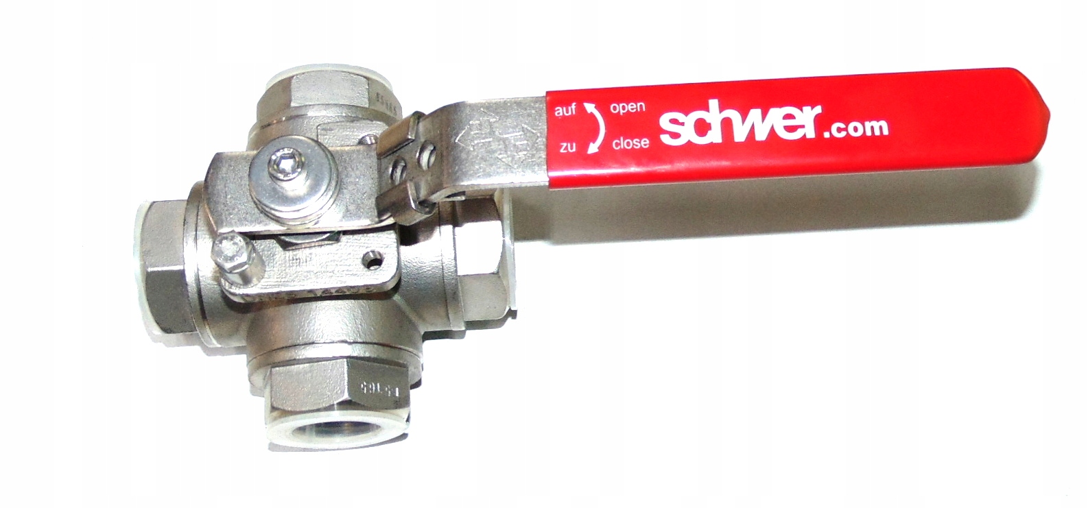 4-CESTNÝ Guľový Ventil, Oceľ A2