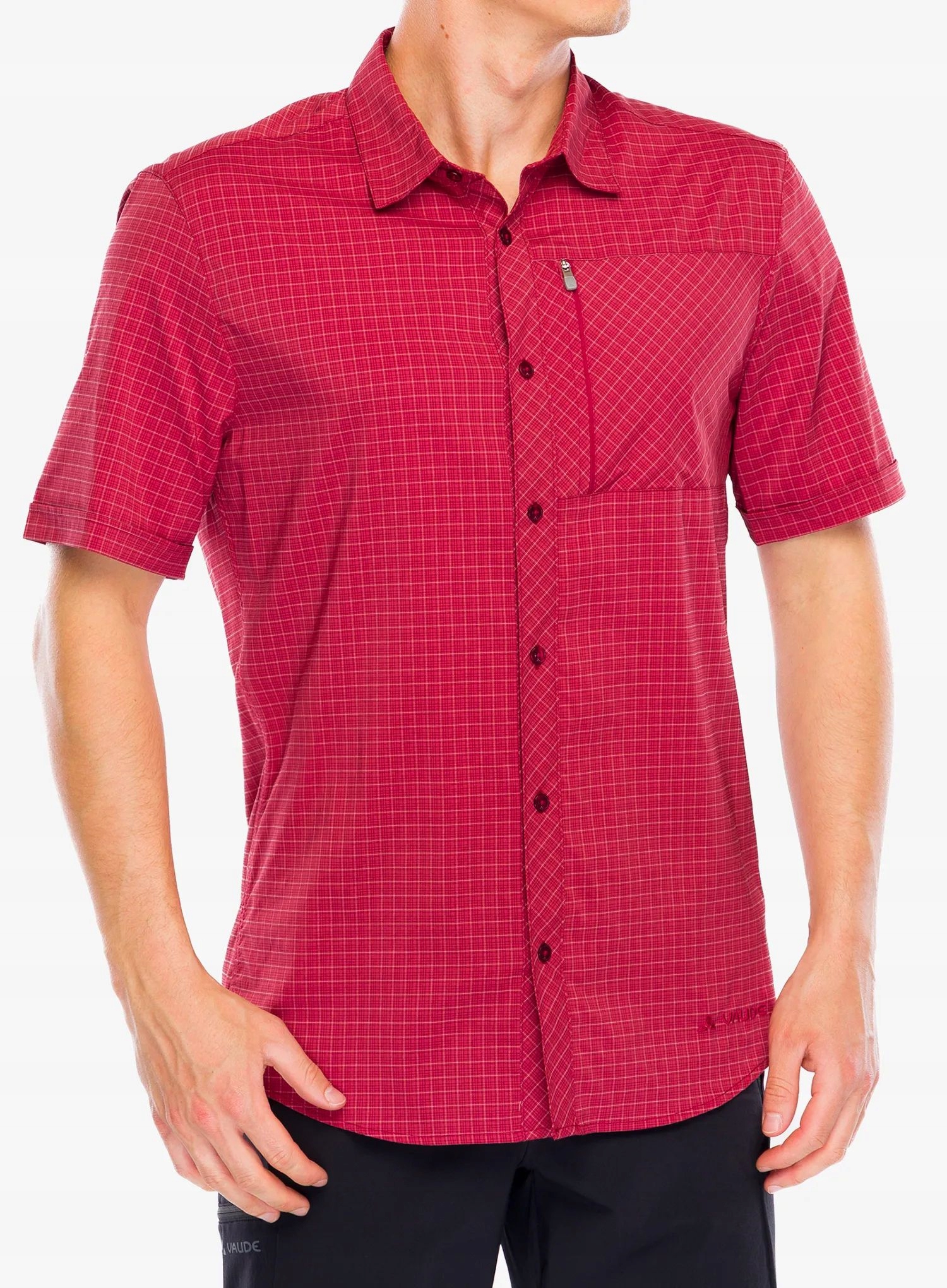 Turistická košile Vaude Seiland Shirt IV carmine L