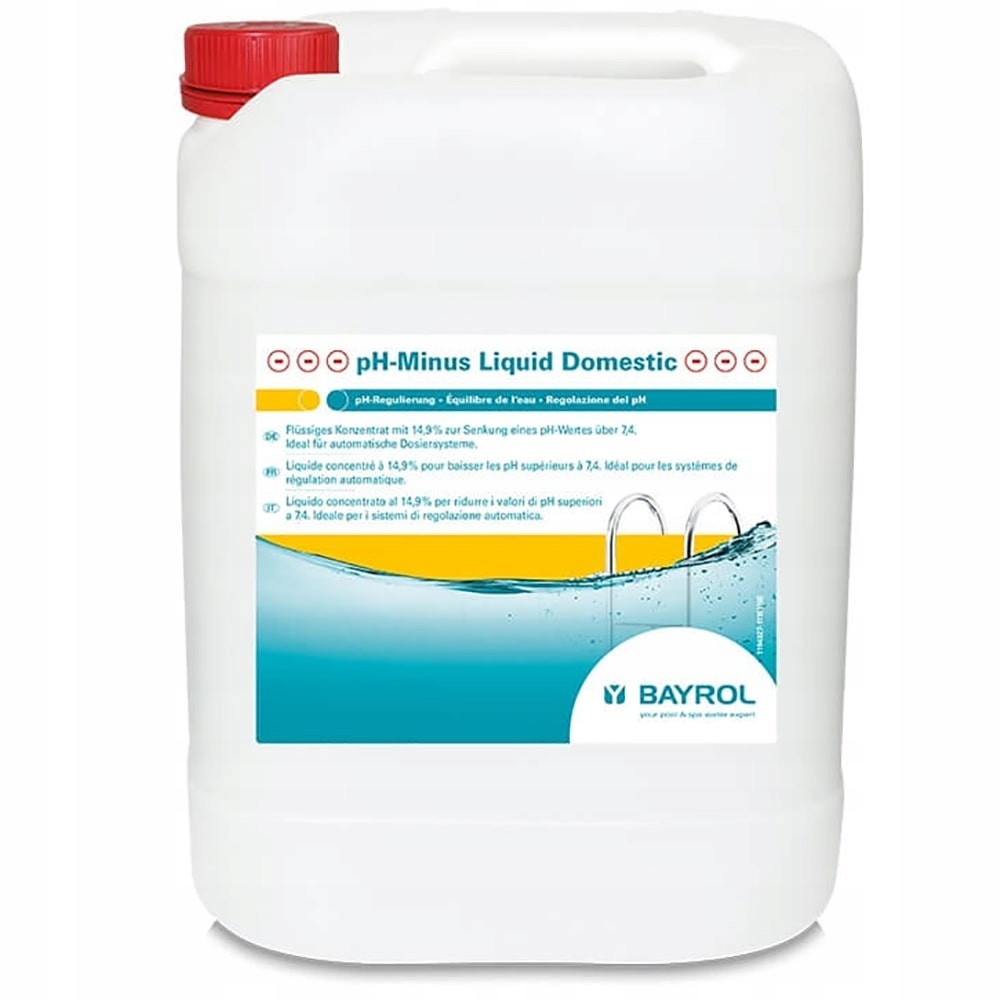 

Bayrol pH minus do basenu w płynie Domestic 20L