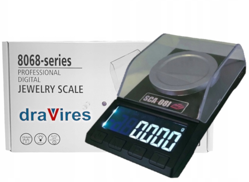 Elektronická klenotnická váha 50g 0.001g Návod V Češtině