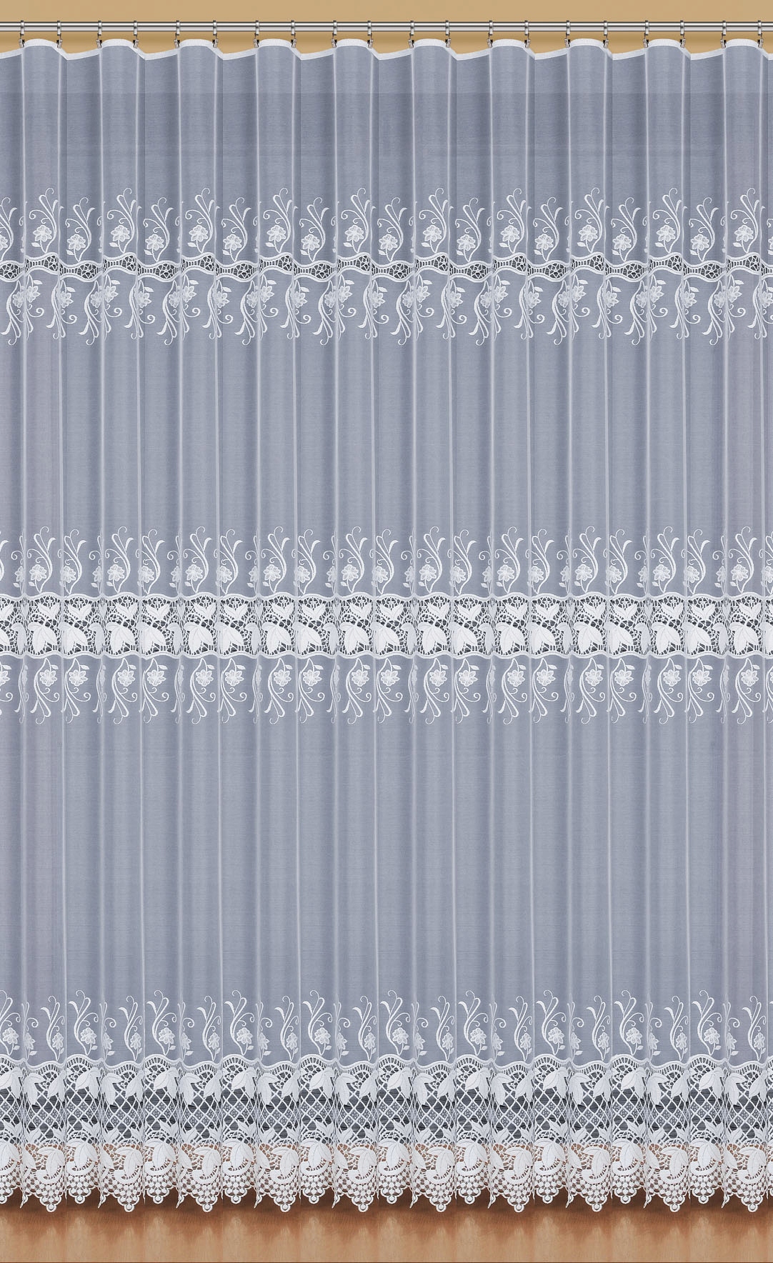 záclony krásný vzor záclony tasma 700x250 elegantní