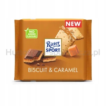 Ritter Sport Čokoláda s máslovou sušenkou a karamelem 100