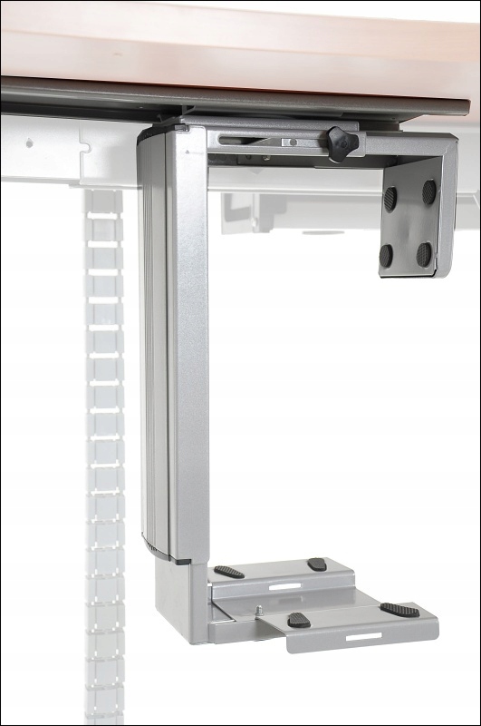 ZAWIESZKA METALOWA POD KOMPUTER KOLOR ALU SZARY