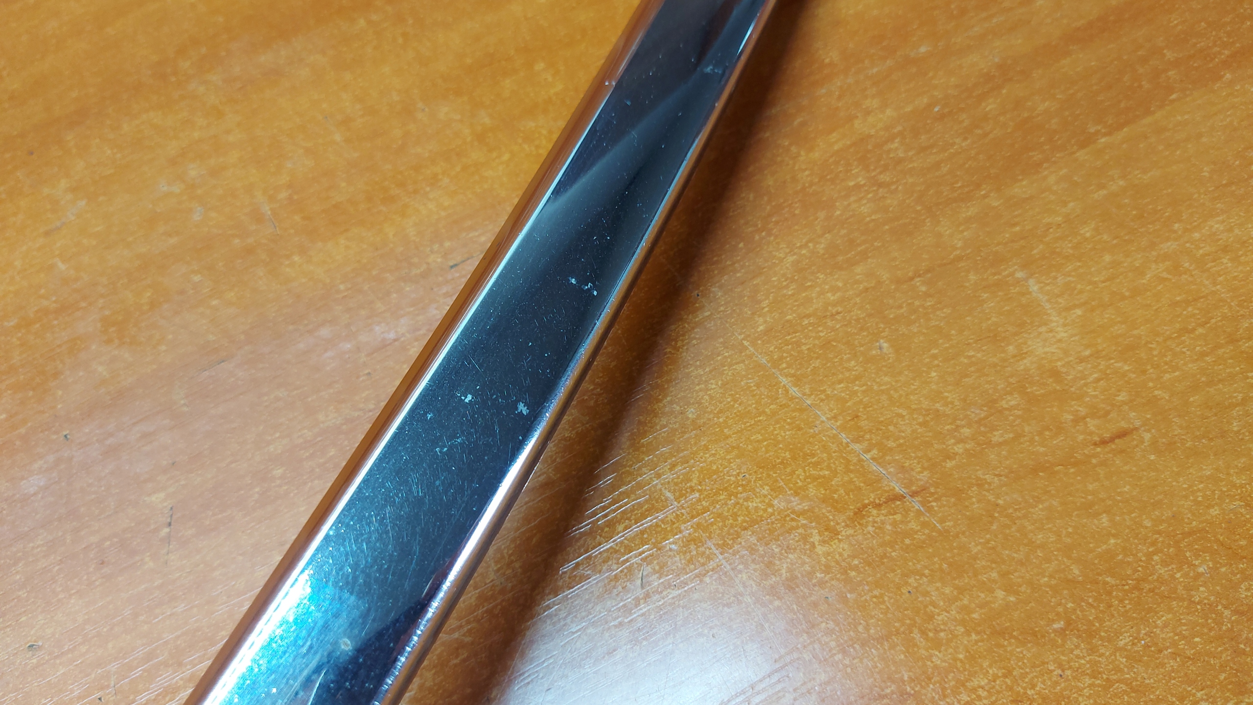 moulding cap CHROM for bumper of a bumper front front TOYOTA COROLLA E21