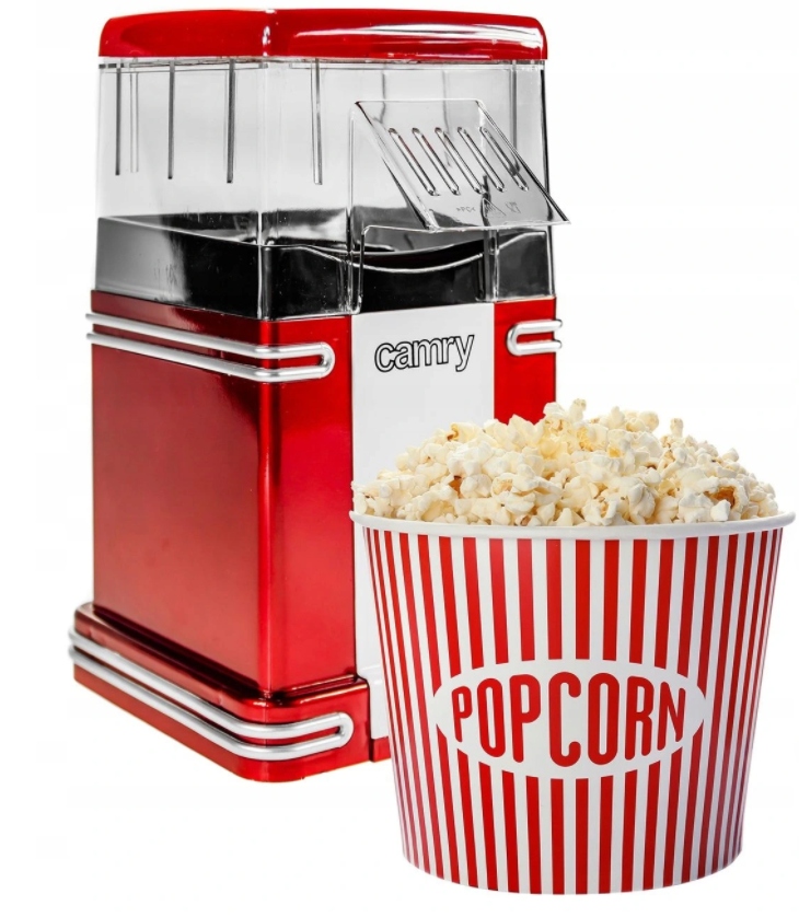 Automat Na Popcorn Stroj Camry 4480 Bez Tuku A Popcornu