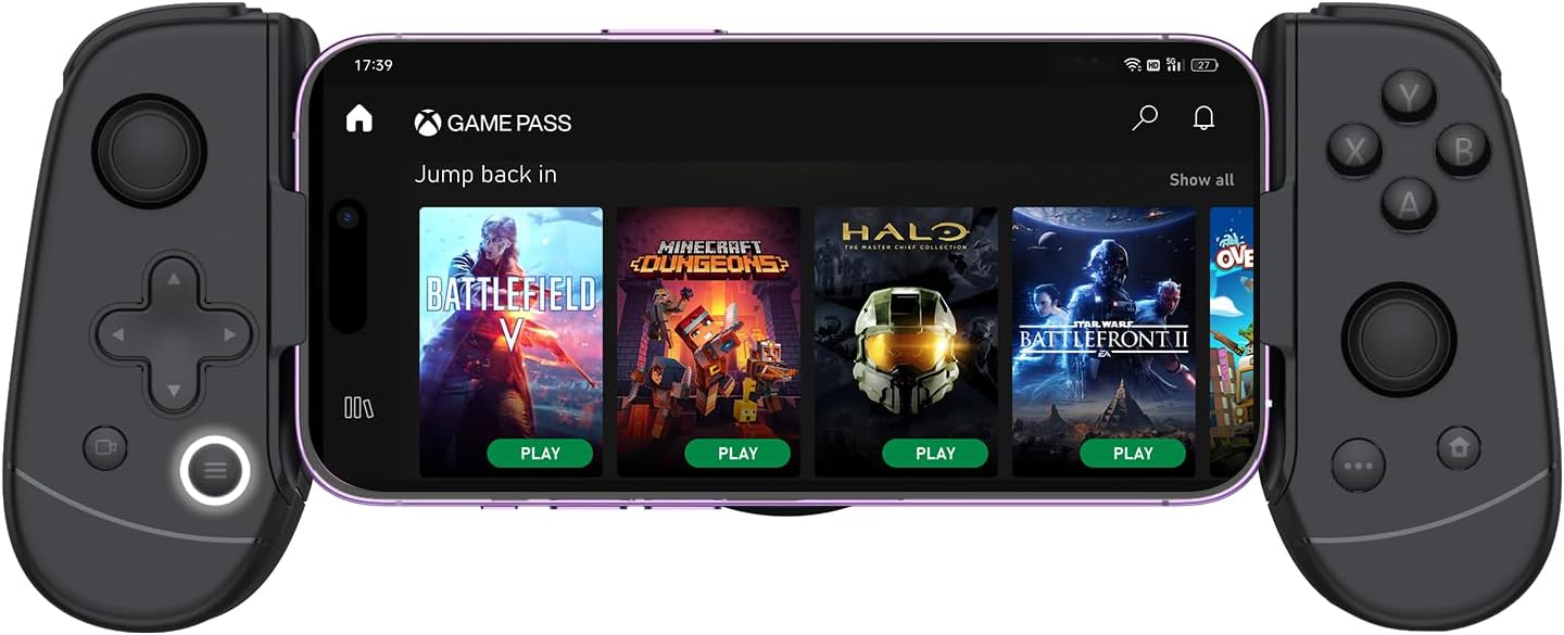 Kontroler Gier LeadJoy M1B do iPhonea iOS Teleskopowy LIghtning