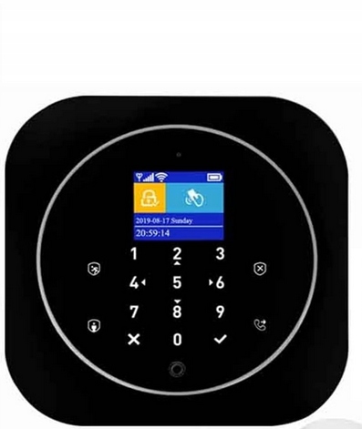 Bezdrôtový bezpečnostný alarm v dome WiFi. Gsm. Domáci zabezpečovací systém