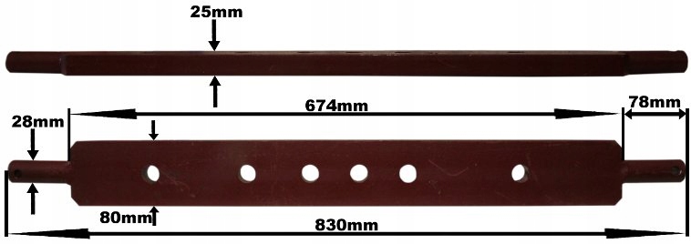 BELKA POPRZECZNA PODNOSNIKA URSUS C 330 C 360 itp