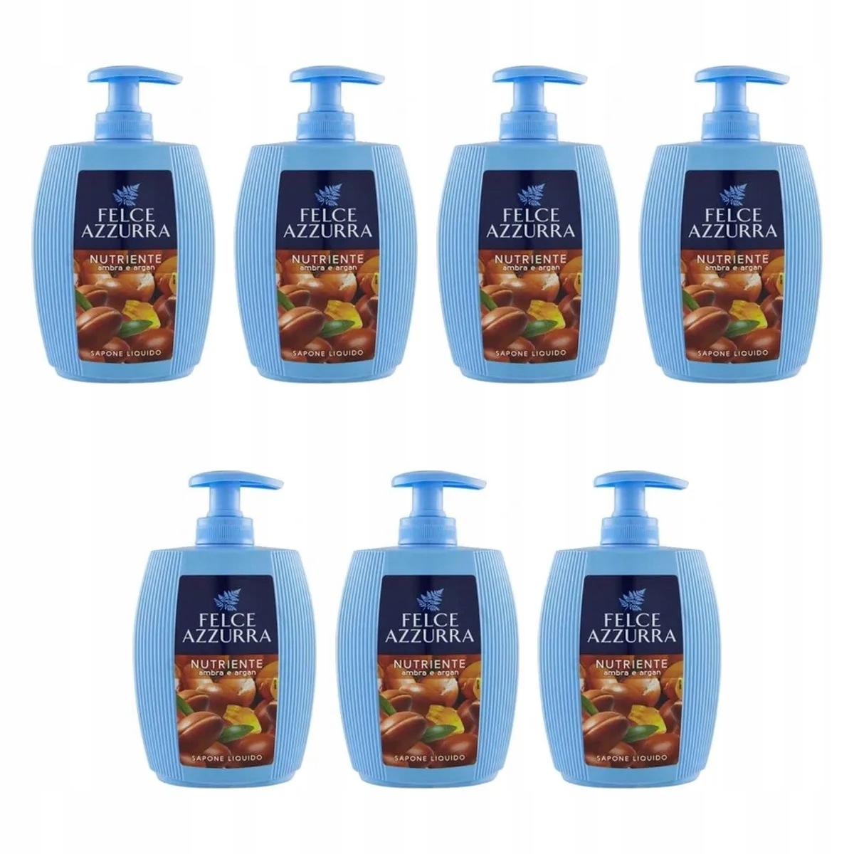 Tekuté mýdlo Nutriente jantar Felce Azzurra na ruce a dlaně 300 ml