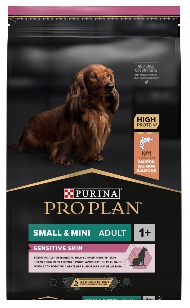 Levně Purina Pro Plan Adult Small & Mini Sensitive Skin – suché krmivo pro psy – 7