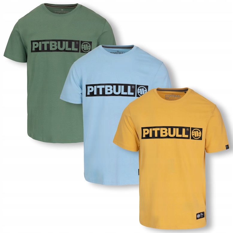 Sada 3 kusů pánských triček Pitbull Tričko bavlněné, sada 3 balení