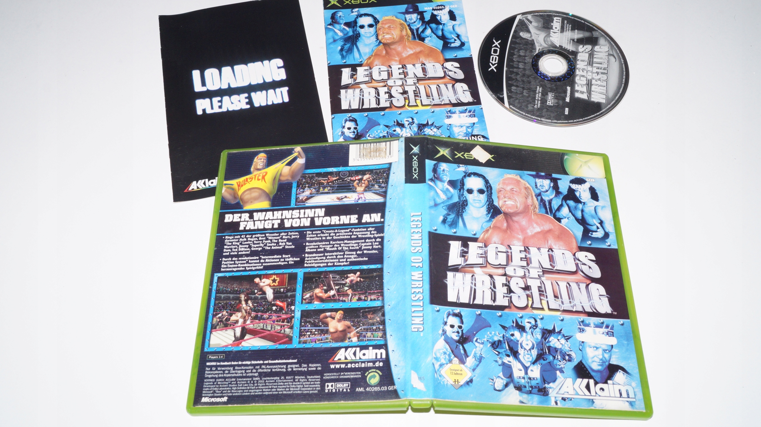 LEGENDS OF WRESTLING XBOX BIJATYKA Tematyka bijatyki