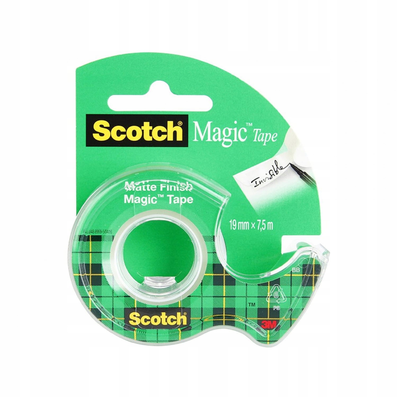 

Taśma Scotch 105 Magic 19MMX7,5M Z Podajnikiem 3M