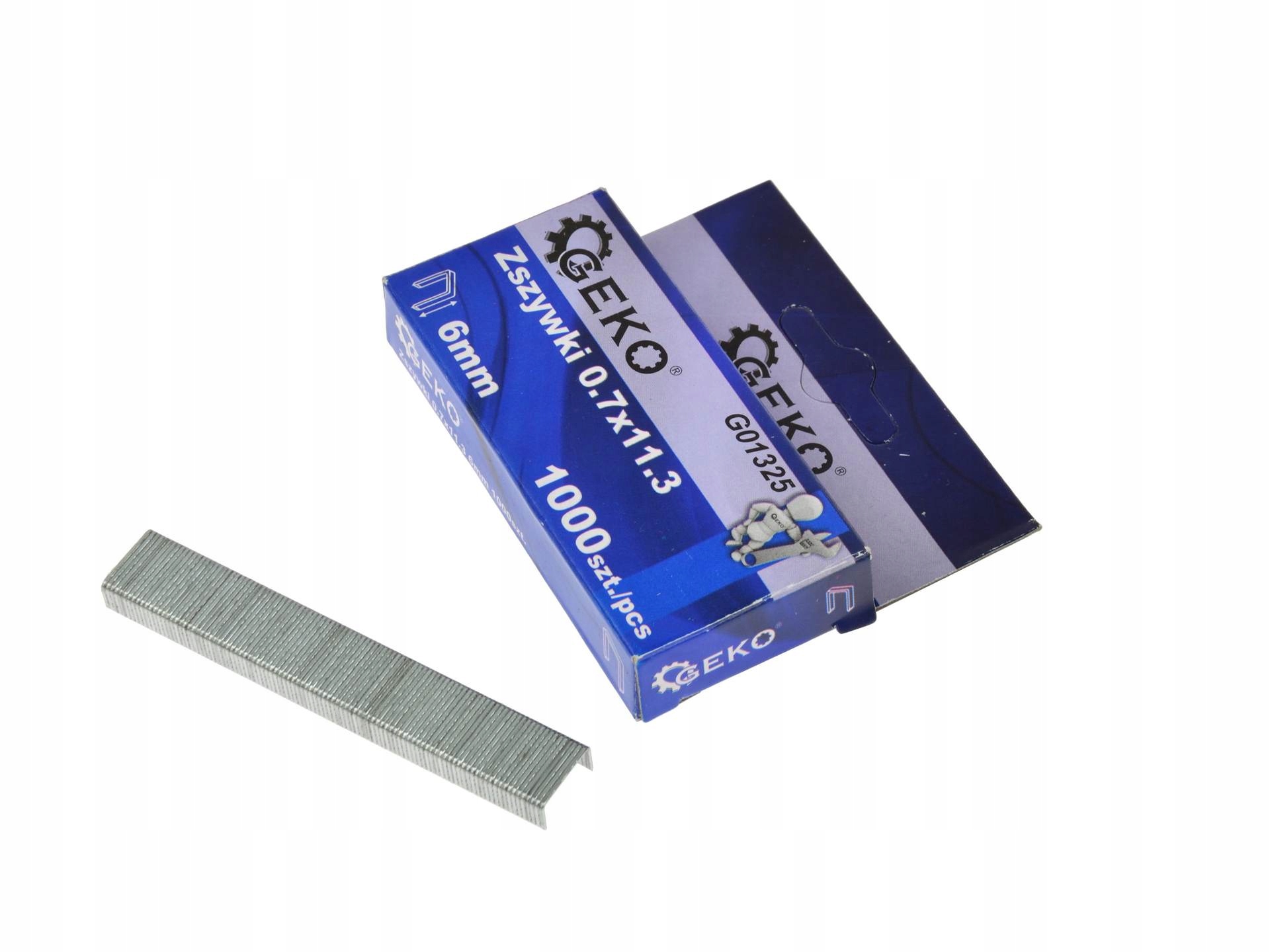 

Zszywki Tapicerskie Ocynkowane 0,7x11,3 6MM x1000