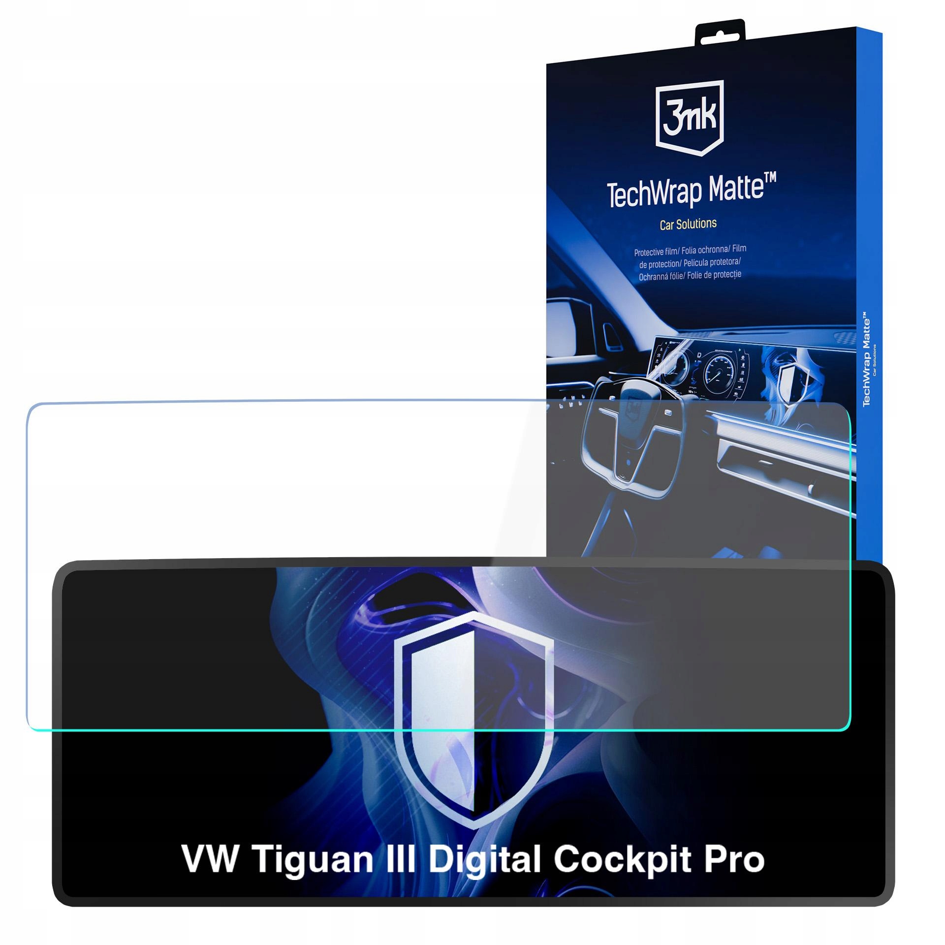 Fólie Volkswagen Tiguan III Digital Cockpit Pro 2024- 3mk TechWrap