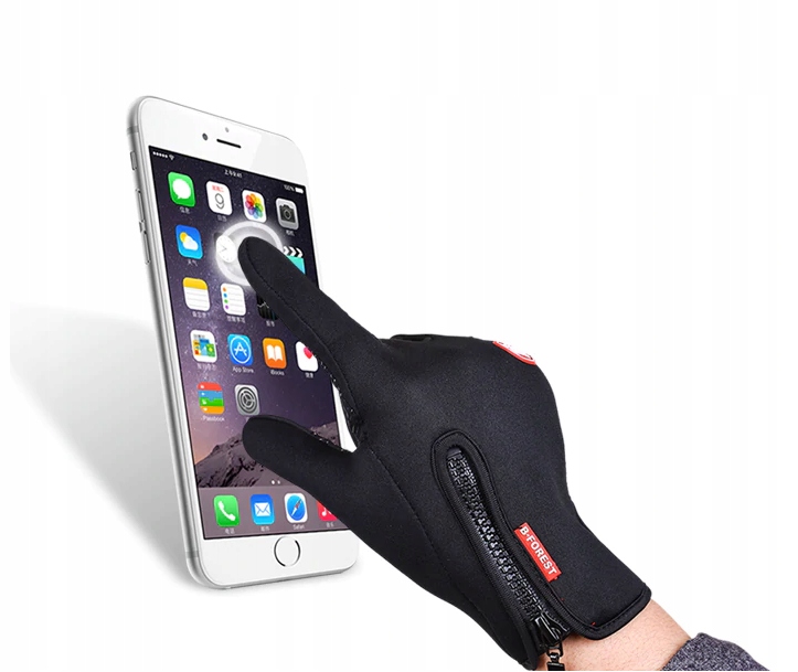 RĘKAWICE MOTOCYKLOWE MOTOR WODOODPORNE DOTYK XXL Model XXL