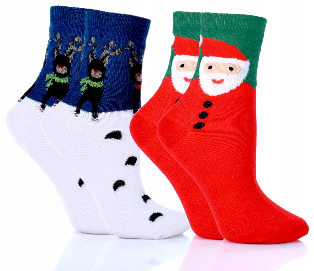 

Skarpety Świąteczne 2 Pary Damskie 36-41