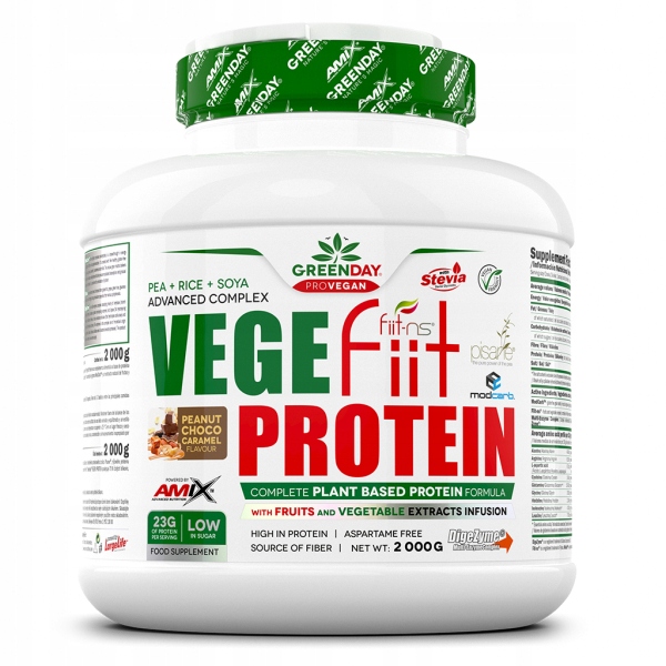 VegeFiit Protein 2000g peanut choco caramel