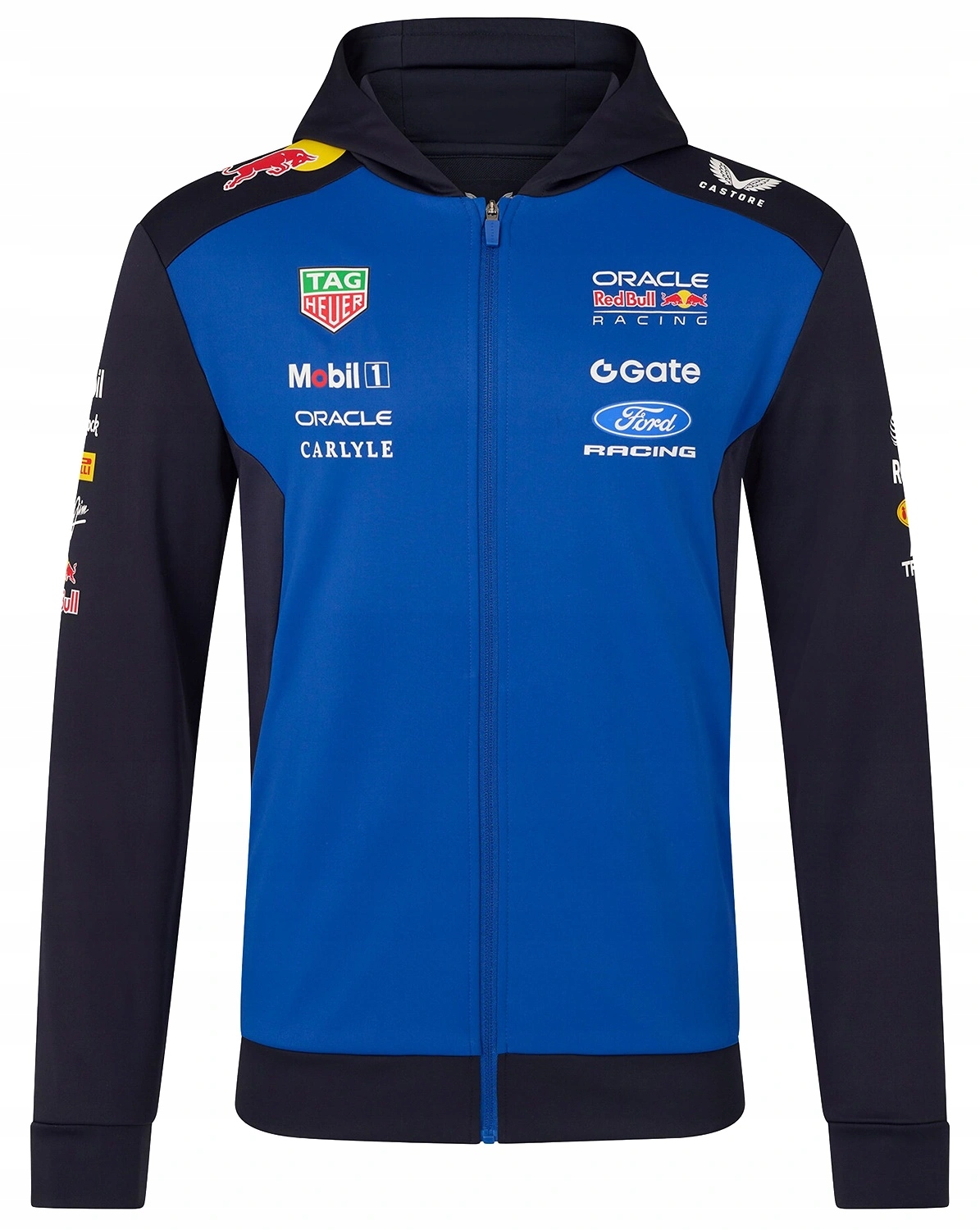 Mikina s kapucí Red Bull Racing F1 2026 Team Full Zip Mikina XXL