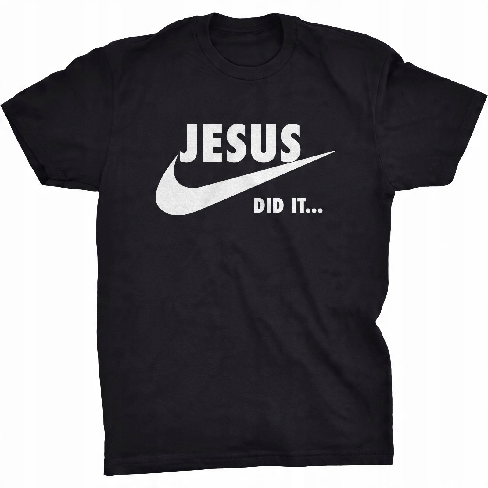 

Jesus Did It Koszulka Religijna Jezus Krzyż Wiara