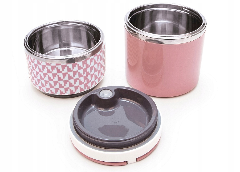 MARKOWY TERMOS OBIADOWY POJEMNIK ŻYWNOŚĆ ZUPĘ 900 ml INOX TRZYMA DO 3h IR Kod producenta 1019824