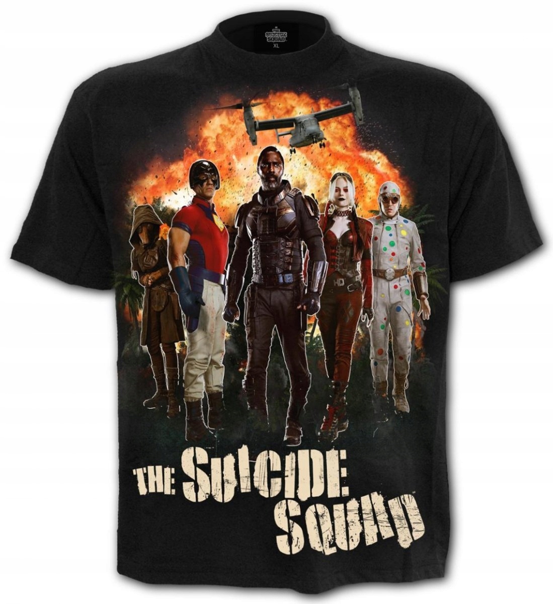 DC The Suicide Squad Montage Spiral Direct 2XL