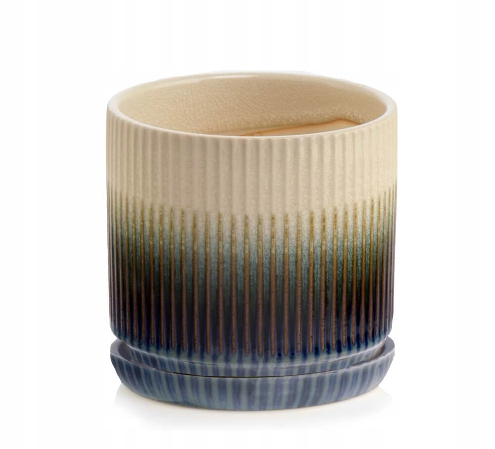 

Doniczka z podstawką ceramiczna Ø13