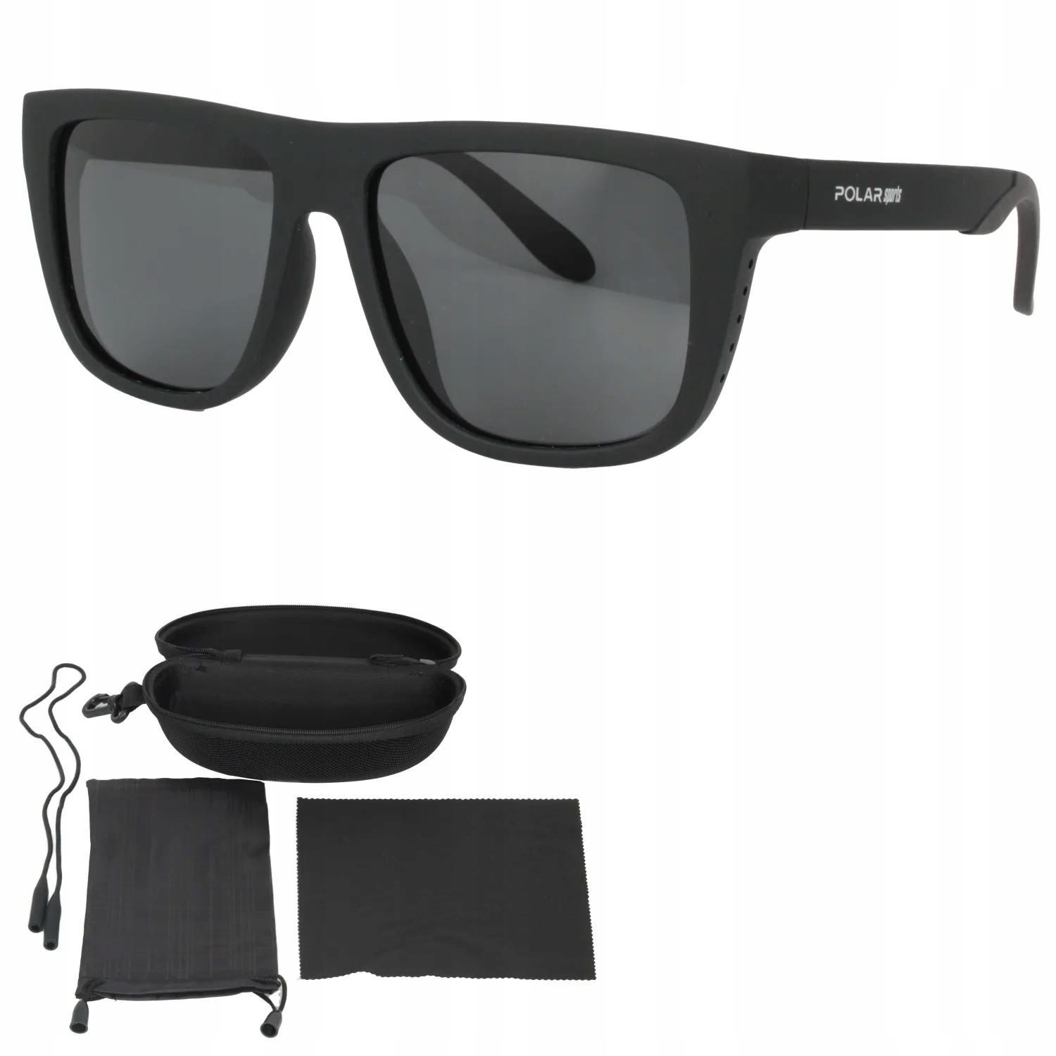 Pánské polarizační brýle černé P8156C7 UV400 Polar Fashion