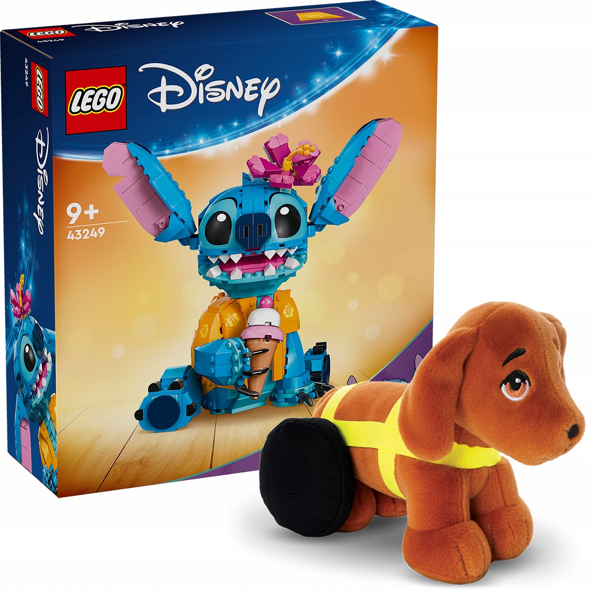 Lego Disney Classic Stitch 43249 Plyšák Pejsek