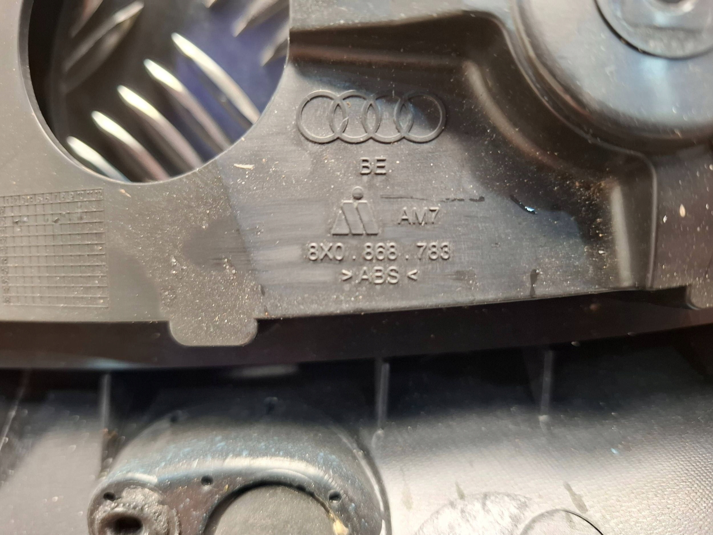 upholstery door left front 3D 8X3868109 AUDI A1 8X