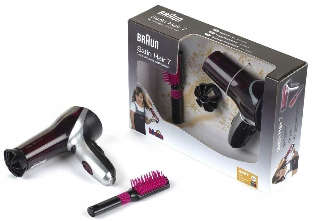 

Suszarka Klein Braun z dodatkami plus szczotka