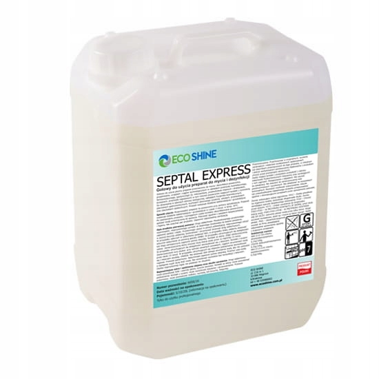 Septal Express 5 L EcoShine Gotowy preparat do mycia i szybkiej dezynfekcji