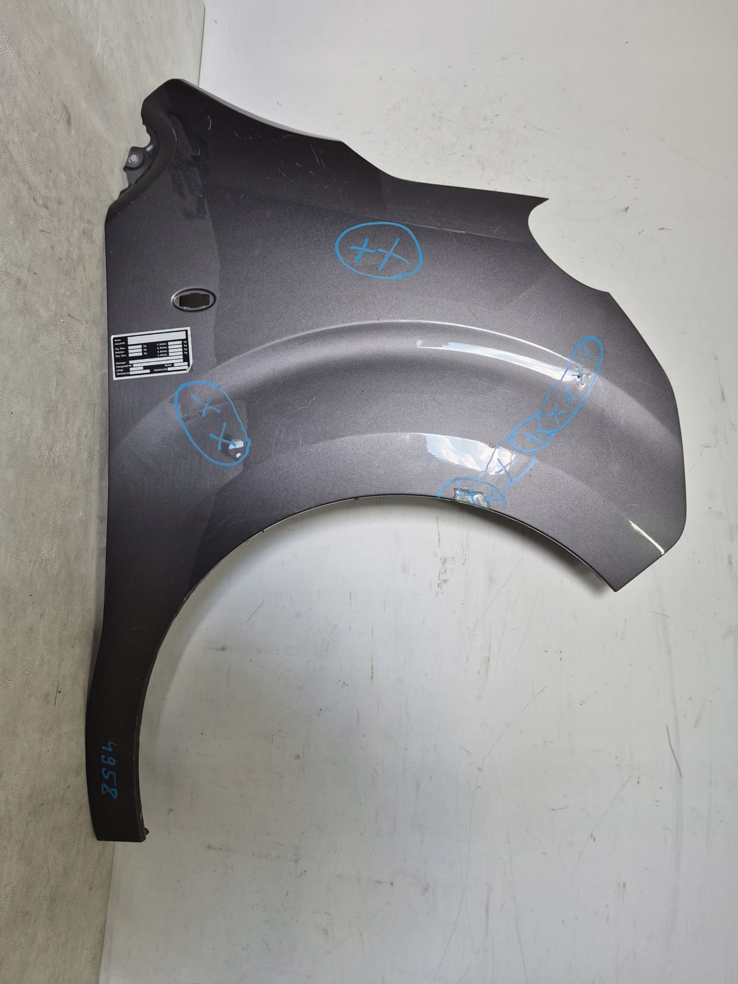 TOYOTA PROACE II 2 CITROEN JUMPY III 3 16-> fender front front right
