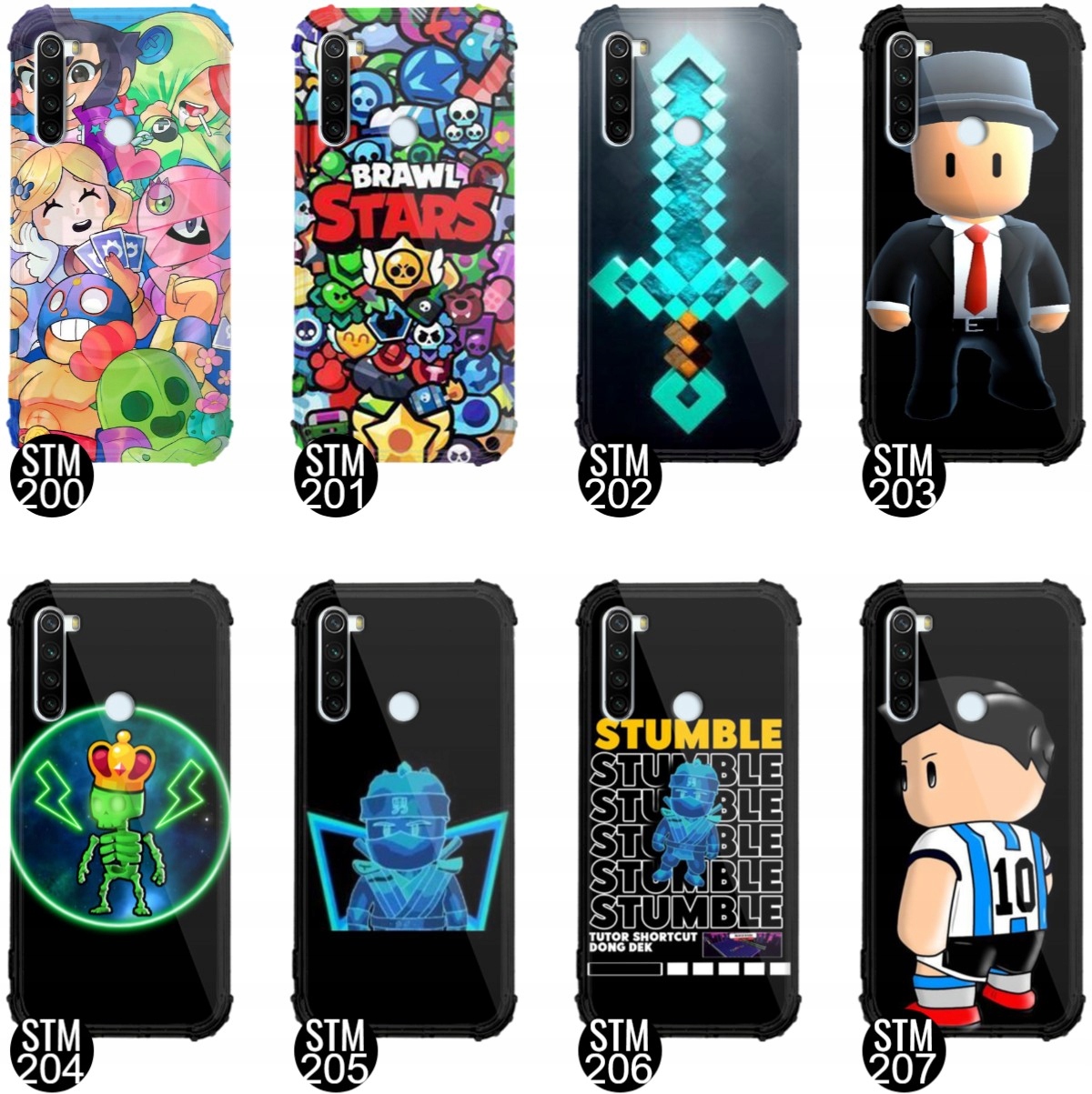 ETUI ANTISHOCK DO XIAOMI REDMI NOTE 8T DLA GRACZY Dedykowany model XIAOMI REDMI NOTE 8T