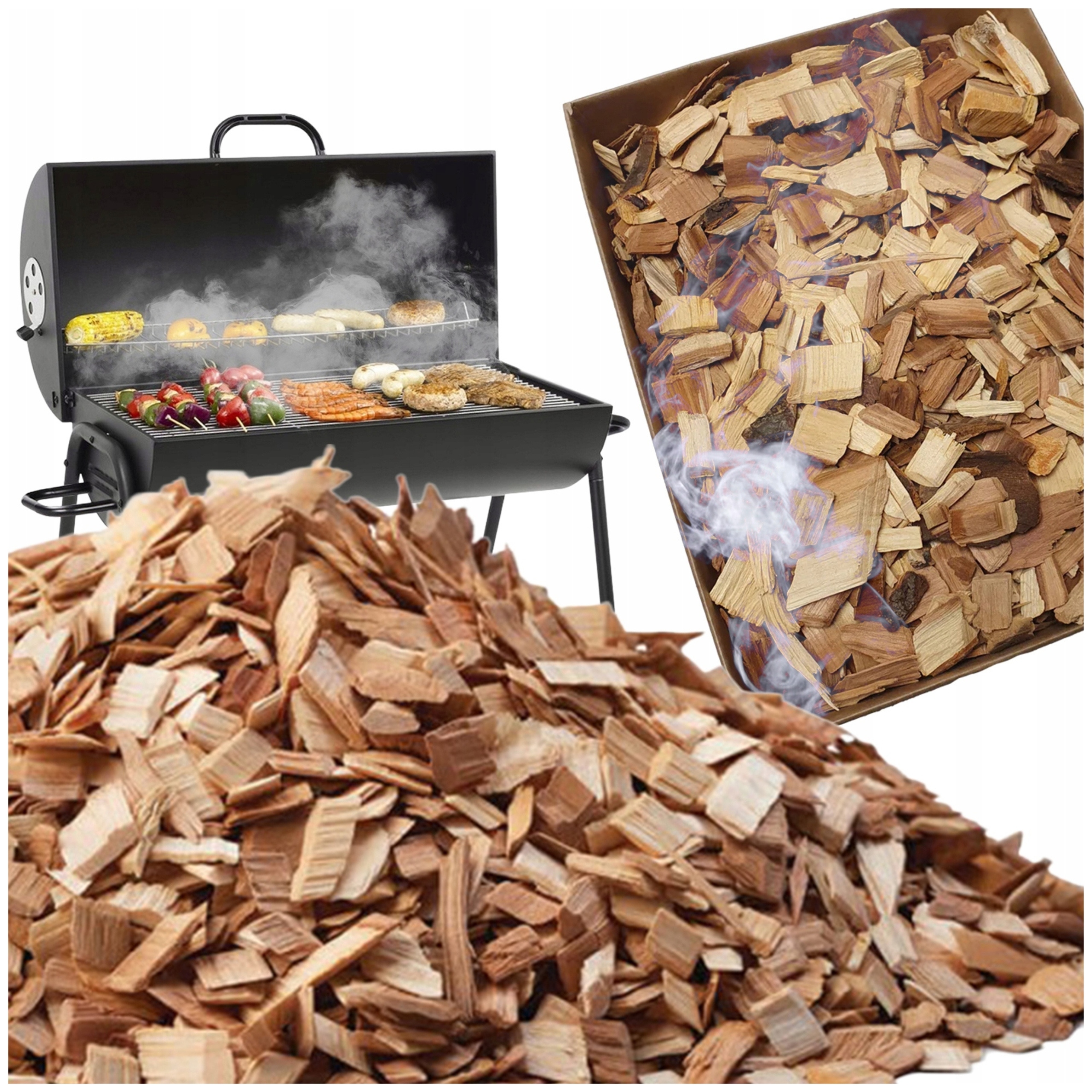 Ovocné Chips K Uzení Slíva KL10 Sáček 15KG Švestka Hobliny