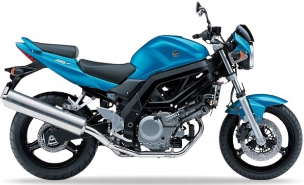 Samolepky Na Motocykl Juula Pro Suzuki Sv 650 2005-2009 Modré Yhj
