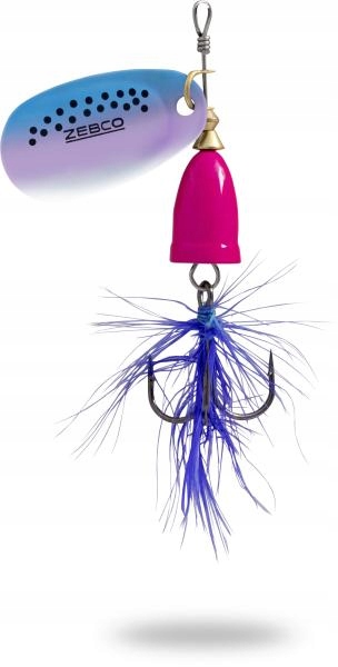 Zebco obrotówka Trophy Z-vibe & Fly 4g różowy