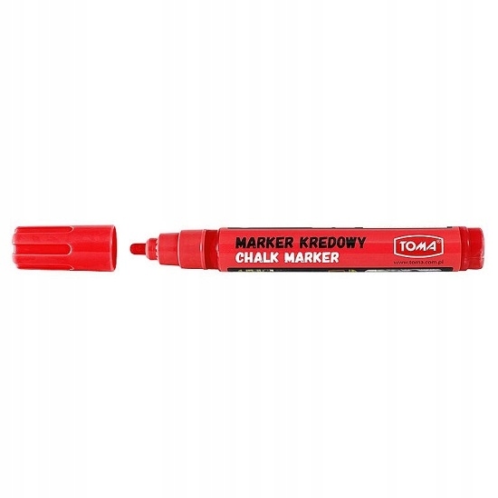 

Marker kredowy Toma 4,5 mm czerwony (29221)