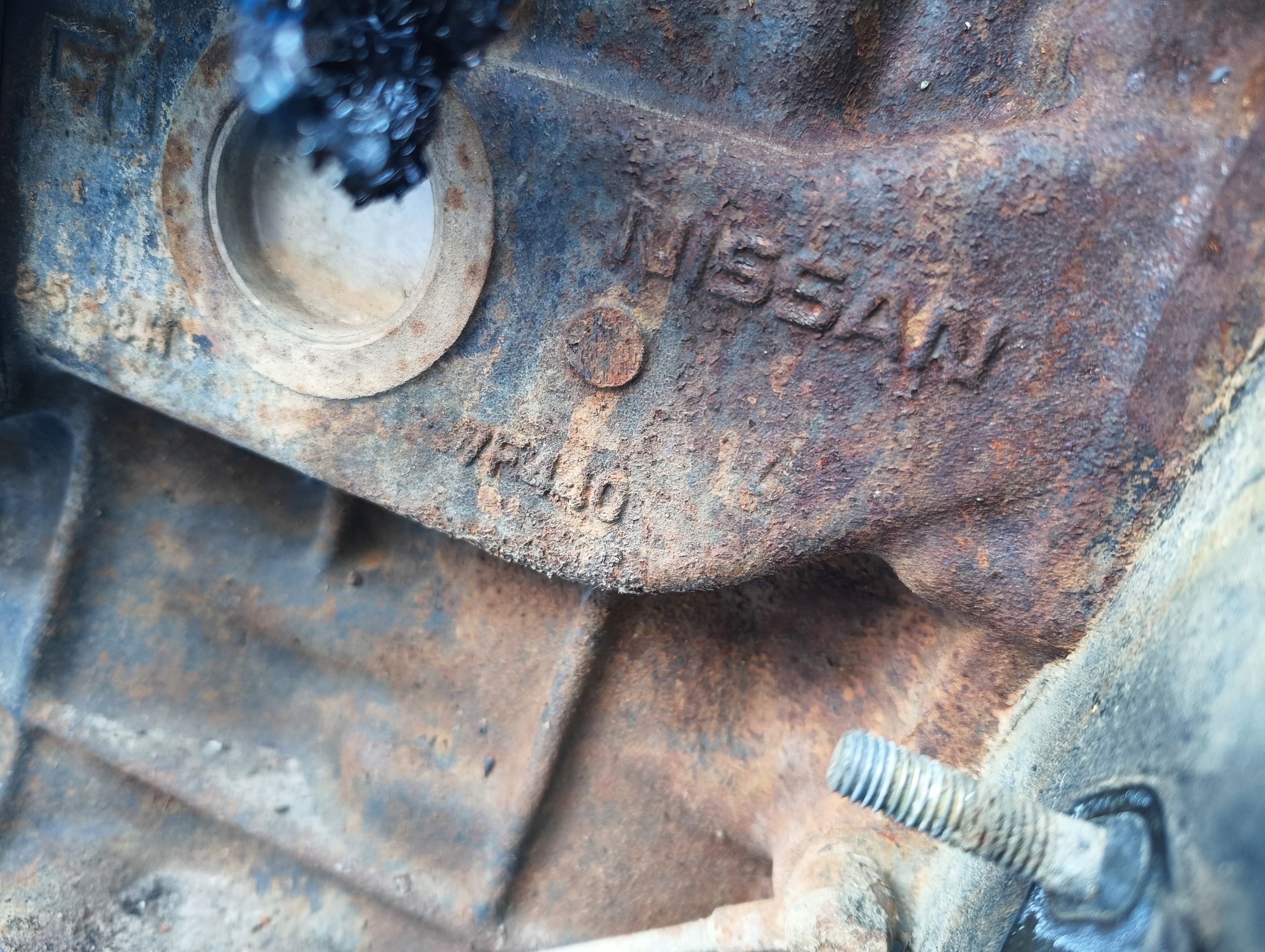 Двигатель nissan TERRANO II 2.7 tdi 98r. D24B, 7F440