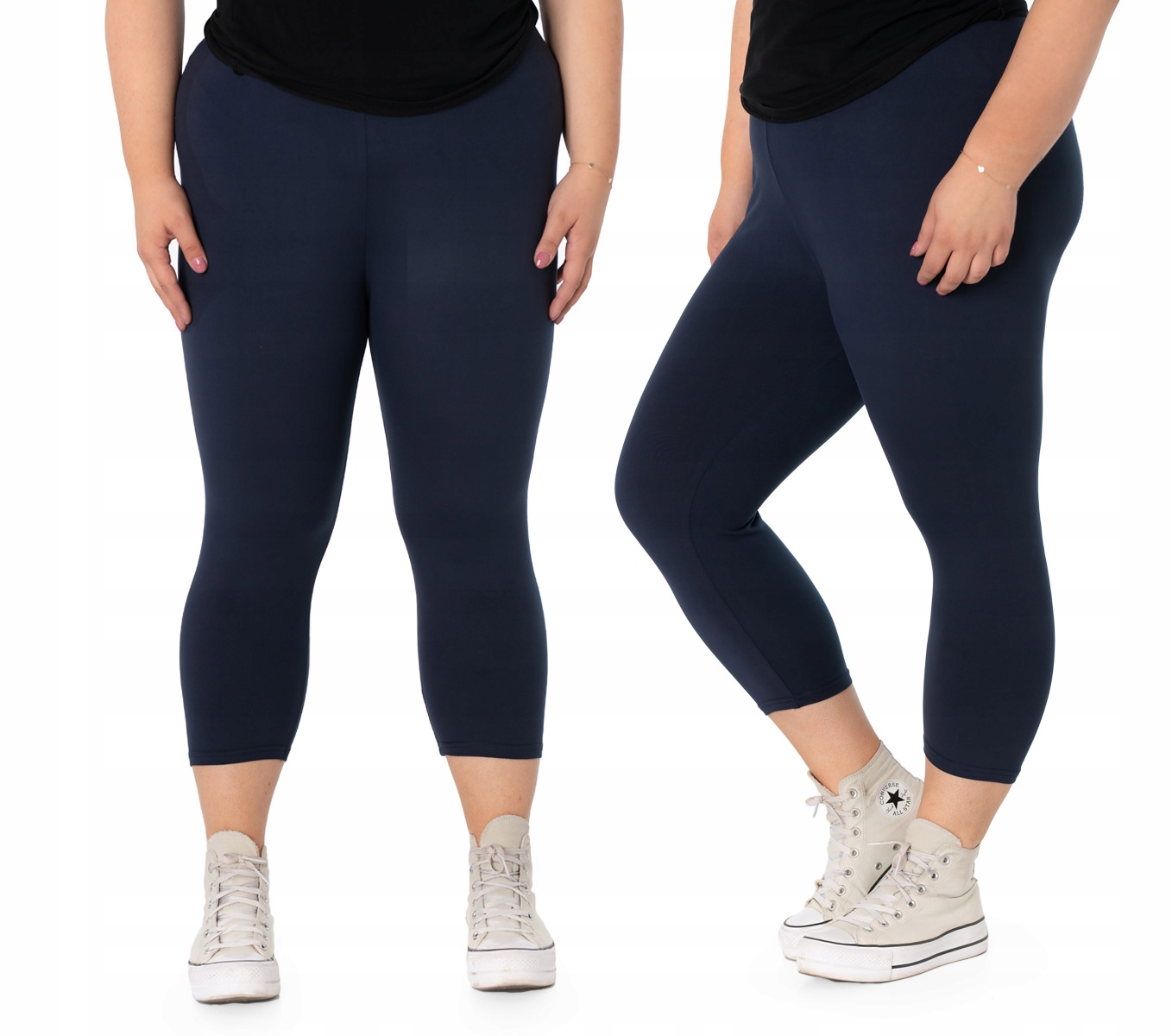 

Duże Legginsy Getry Damskie Bambusowe 716-4 r 7XL