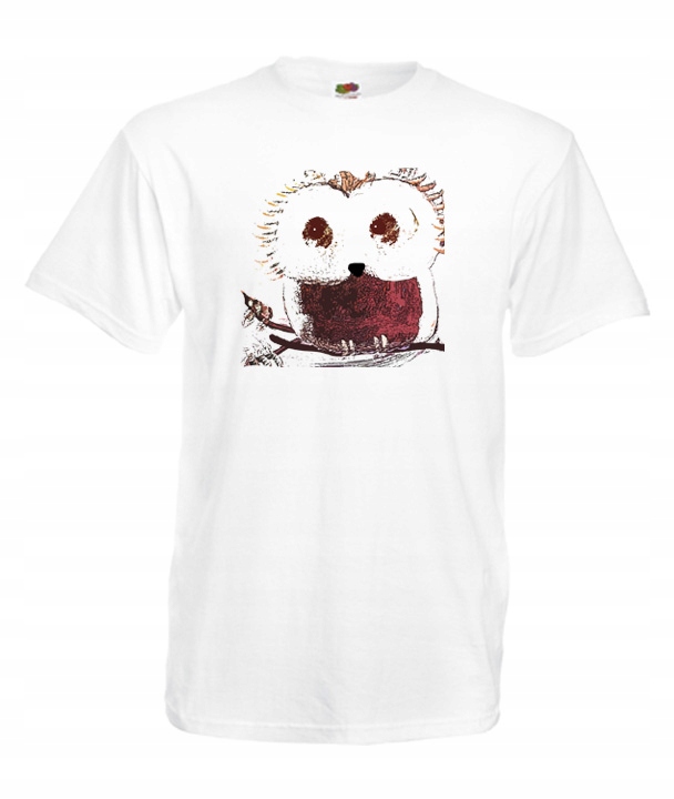 

XL Koszulka Męska Sowa Sowy Kolorowa Sówka Owl