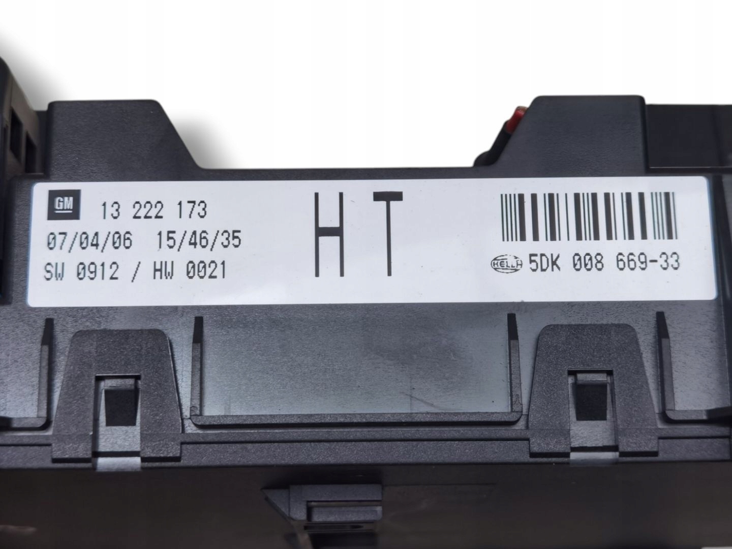 Module fusibles Opel Astra H 2006 13222173