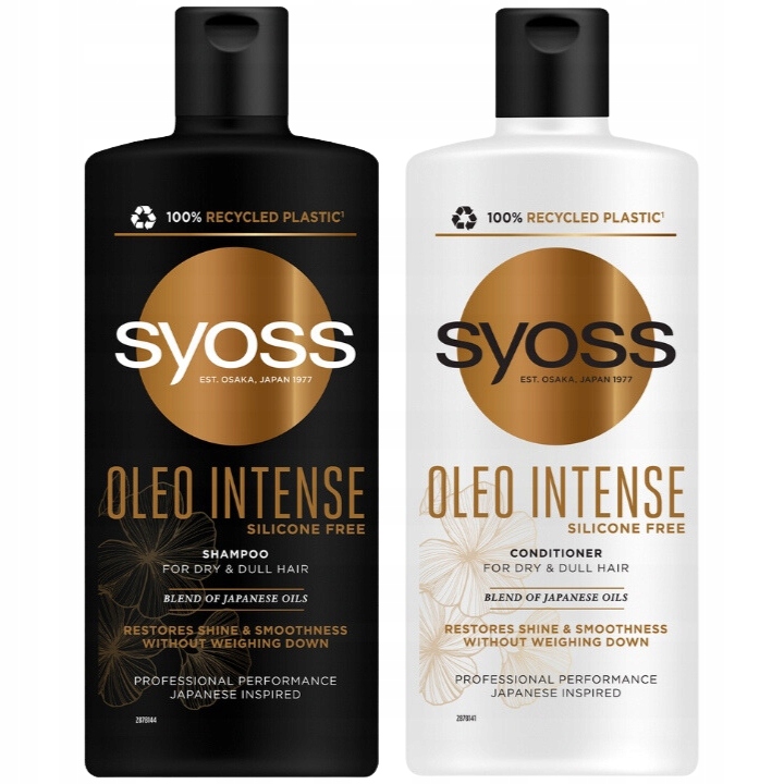 

Syoss Oleo Szampon Odżywka do Włosów Suchych 440x2