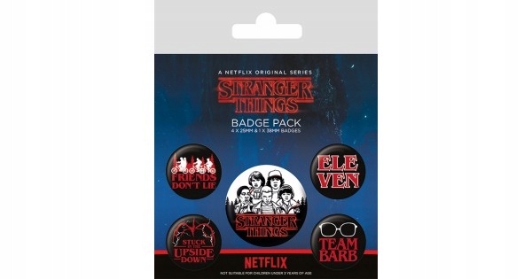 Stranger Things Badge Pack